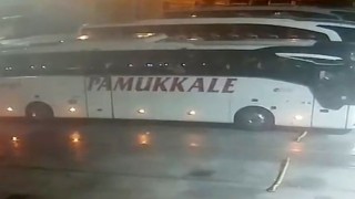 3 kişinin öldüğü kazada otobüsün Tekirdağda otogardan çıkış anına ait görüntüler ortaya çıktı