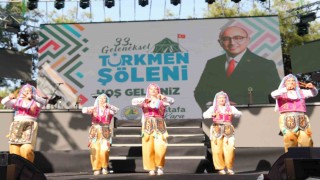 33. Geleneksel Türkmen Şölenine binlerce kişi katıldı