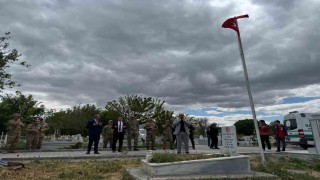 56 yıl sonra bulunan şehit mezarı memleketine taşındı