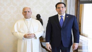 Rubio ile Papa 14. Leo Vatikan’da Görüştü