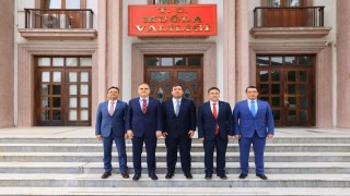 Adalet Bakanlığı heyeti, Vali Akbıyık ile görüştü