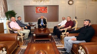 Adıyaman İGCden Vali Abdullah Küçüke ziyaret