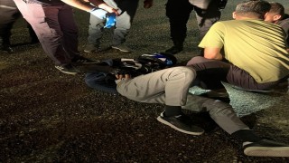 Adıyamanda motosiklet devrildi: 1 yaralı