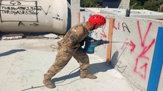 AFADdan askeri personele enkazda arama kurtarma eğitimi
