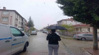 Afyonkarahisarda kar yüksek kesimleri beyaza bürüdü