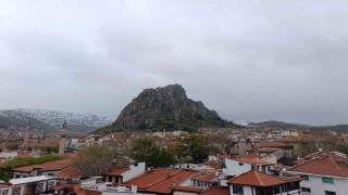 Afyonkarahisarda kara kış geri geldi