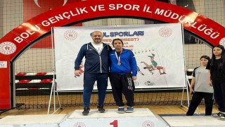 Afyonkarahisarlı güreşçi Türkiye ikincisi oldu
