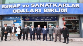 AK Parti Erzurum Milletvekili Altınoktan ESOBa ‘hayırlı olsun ziyareti