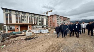 Ak Parti heyeti Eskipazarda: yatırımlar yerinde incelendi