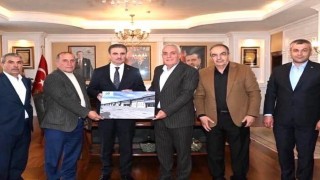 Akdağ Sanayi Yapı Kooperatifinden Vali Aydın Baruşa ziyaret