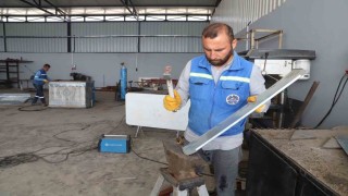 Akdenizde eski konteynerler yenilenerek hizmete kazandırılıyor