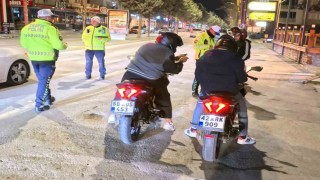 Aksarayda motosikletlere yönelik denetimler artırıldı