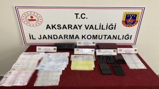 Aksarayda tefeci operasyonu: 3 tutuklama