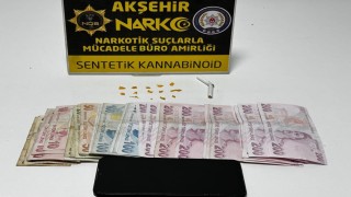 Akşehirde uyuşturucu operasyonu