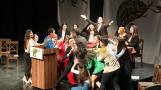 Alanya’da 12. Liselerarası Tiyatro Festivali Başladı