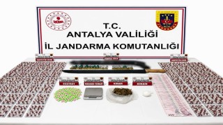 Alanyada uyuşturucu operasyonu