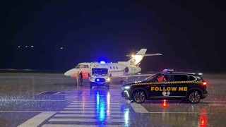 Ambulans uçak 10 aylık bebek için Şırnaktan Ankaraya havalandı