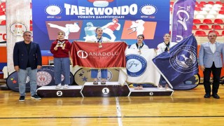 Anadolu Üniversitesi teakwondo branşında Türkiye şampiyonu oldu