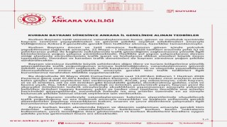 Ankarada bayramda 24 binin üzerinde emniyet ve jandarma personeli görev başında olacak