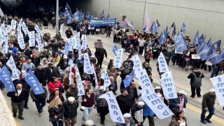 Ankarada emekçiler 1 Mayısı kutladı