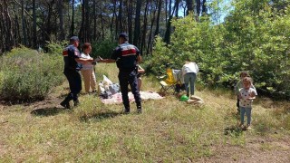 Antalyada ormanlara girişler yasaklandı, jandarma vatandaşları tek tek uyardı