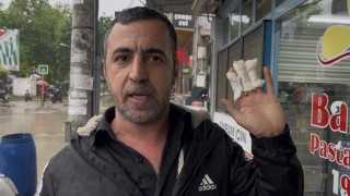 Arabanın altında iki kişi vardı diyerek o anları anlattı: Bursada can pazarı kamerada