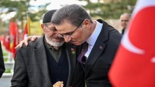 Arefe günü şehitlerin kabri ziyaret edildi