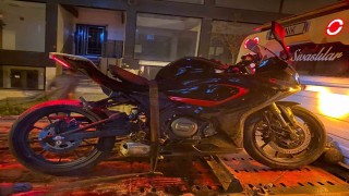 Arnavutköyde yunus polislerinden dikkat çeken operasyon: Anahtardan çalıntı motosiklet çıktı