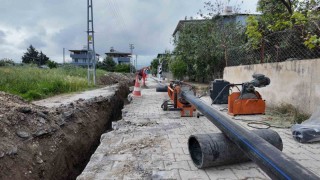 Arsuzun 100 yıllık su ihtiyacını karşılayacak projede çalmalar sürüyor