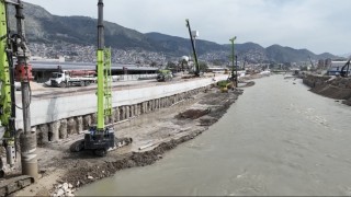 Asi Nehri ıslah ve taşkın önleme projesinde çalışmalar sürüyor