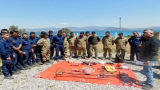 Askeri personele orman yangını eğitimi