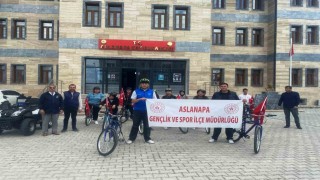 Aslanapada bisiklet turu düzenlendi