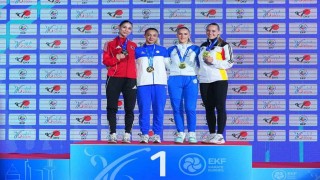 Avrupa Karate Şampiyonasında Zümra Rezzan İm, gümüş madalya kazandı