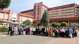 Aydın Devlet Hastanesine veda programı düzenlendi