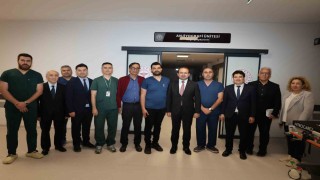 Aydın Şehir Hastanesinde ilk anjiyo başarıyla yapıldı