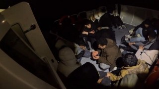 Aydında 20 düzensiz göçmen kurtarıldı