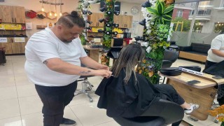 Aydında berber ve kuaförlerde bayram yoğunluğu başladı