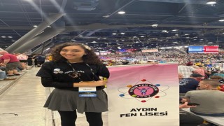 Aydınlı öğrenci dünya şampiyonasında Türkiyeyi temsil etti
