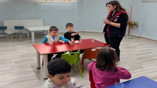 Aydıntepede miniklere ata tohumunun önemi ve ekolojik tarım anlatıldı
