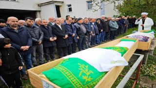 Aynı gün vefat eden şahıs ile annesi toprağa verildi