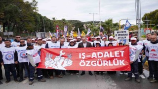 Ayvalıkta 1 Mayıs coşkusu