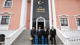 Azerbaycan Kars Başkonsolosu Zamin Aliyev Erzurumda