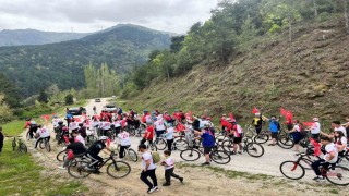 Babadağda 19 Mayıs coşkusu pedallarla yaşandı