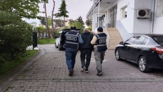 Bafrada 8 yıl hapis cezalı firari yakalandı