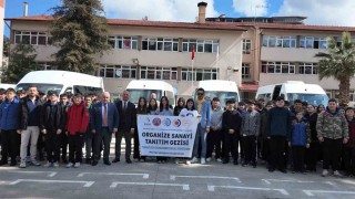 Bafrada öğrenci ve veliler üretim alanlarını yerinde gördü