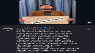 Bakan Çiftçiden kardeşi kayıp vatandaşa yanıt: Süreci yakından takip ediyorum