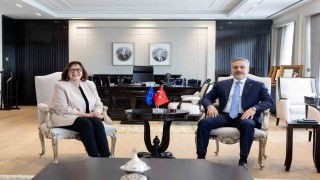 Bakan Fidan, Akdeniz Komiseri Suica ile görüştü