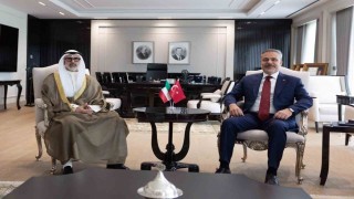 Bakan Fidan, Kuveytli mevkidaşı Al-Sabah ile bir araya geldi