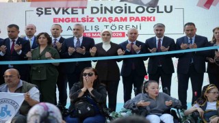 Bakan Göktaş, Kırklarelinde Engelsiz Yaşam Parkının açılışını yaptı