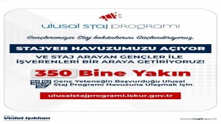Bakan Işıkhan: Ulusal Staj Programına bugüne kadar yaklaşık 350 bin başvuru yapıldı